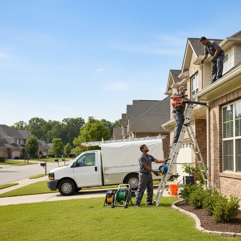 Home Gutter Service in Burneyville, OK near me
